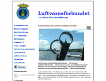 Tablet Screenshot of luftvarn.se